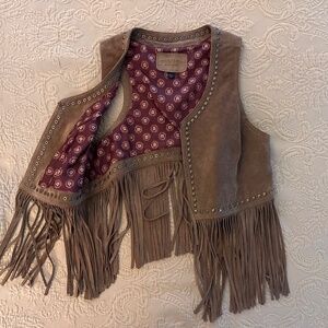 Durango Western Leather Women's Bear Vest